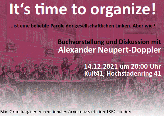 Organisation mit Alexander Neupert-Doppler