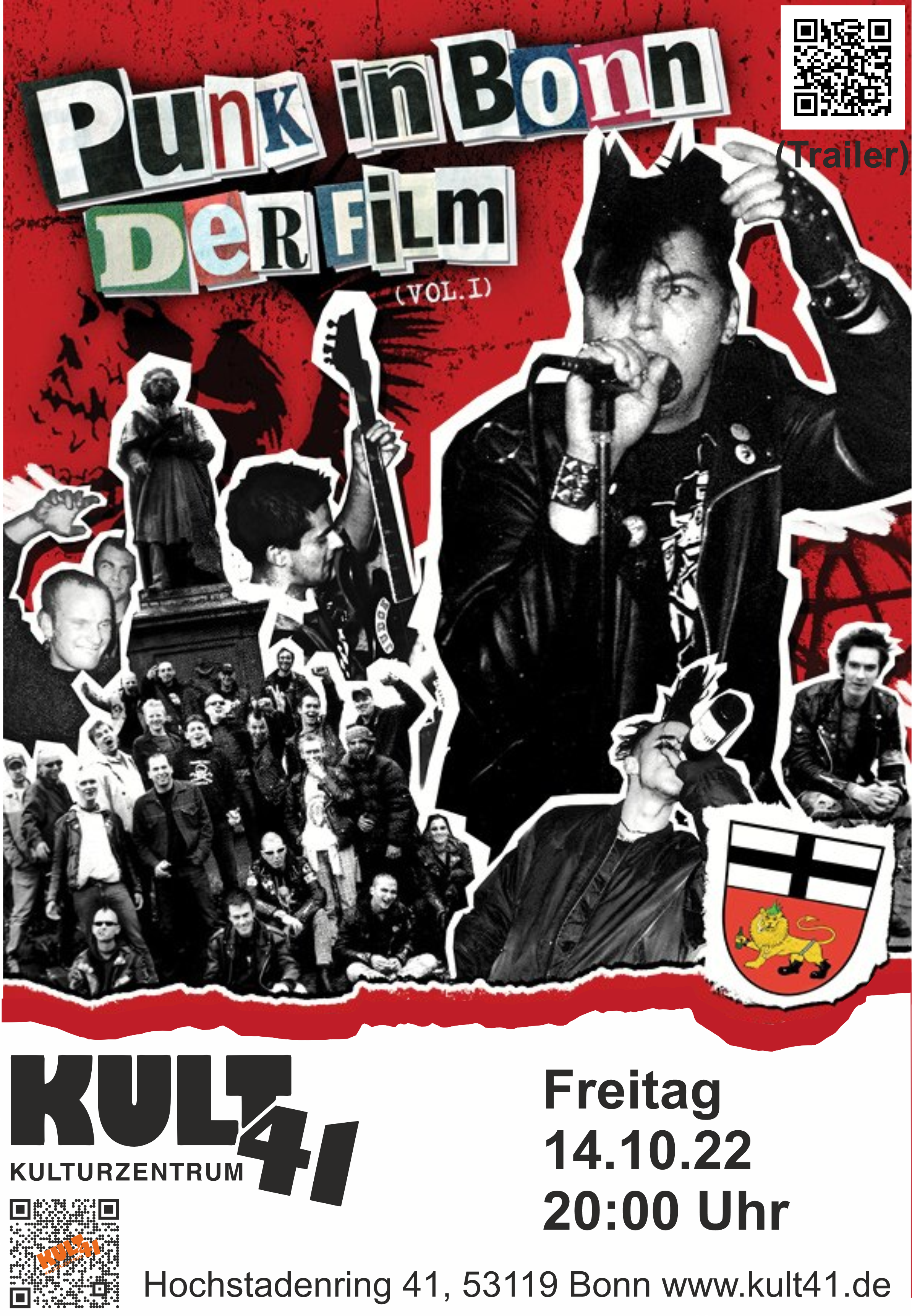 »Punk in Bonn – der Film Vol.I« feiert seinen 10. Geburtstag