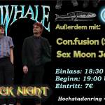 The Walking Whale + Con.fusion  + Sex Moon Jelly  (Einlass: ab 18:30 Uhr)