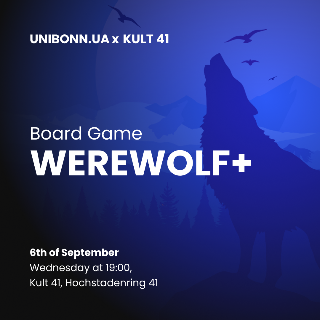 Werewolf spielen ... auf ukrainisch/englisch!