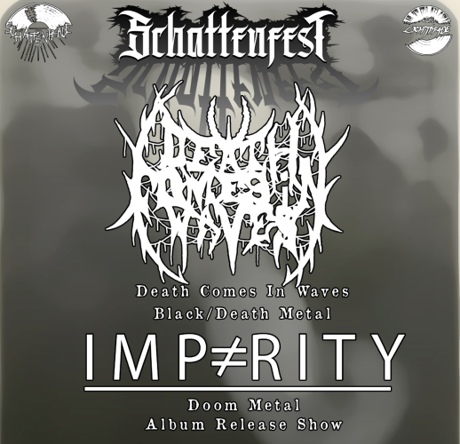 Schattenfest 2 -Kult41- mit Death Comes in Waves Support Imparity